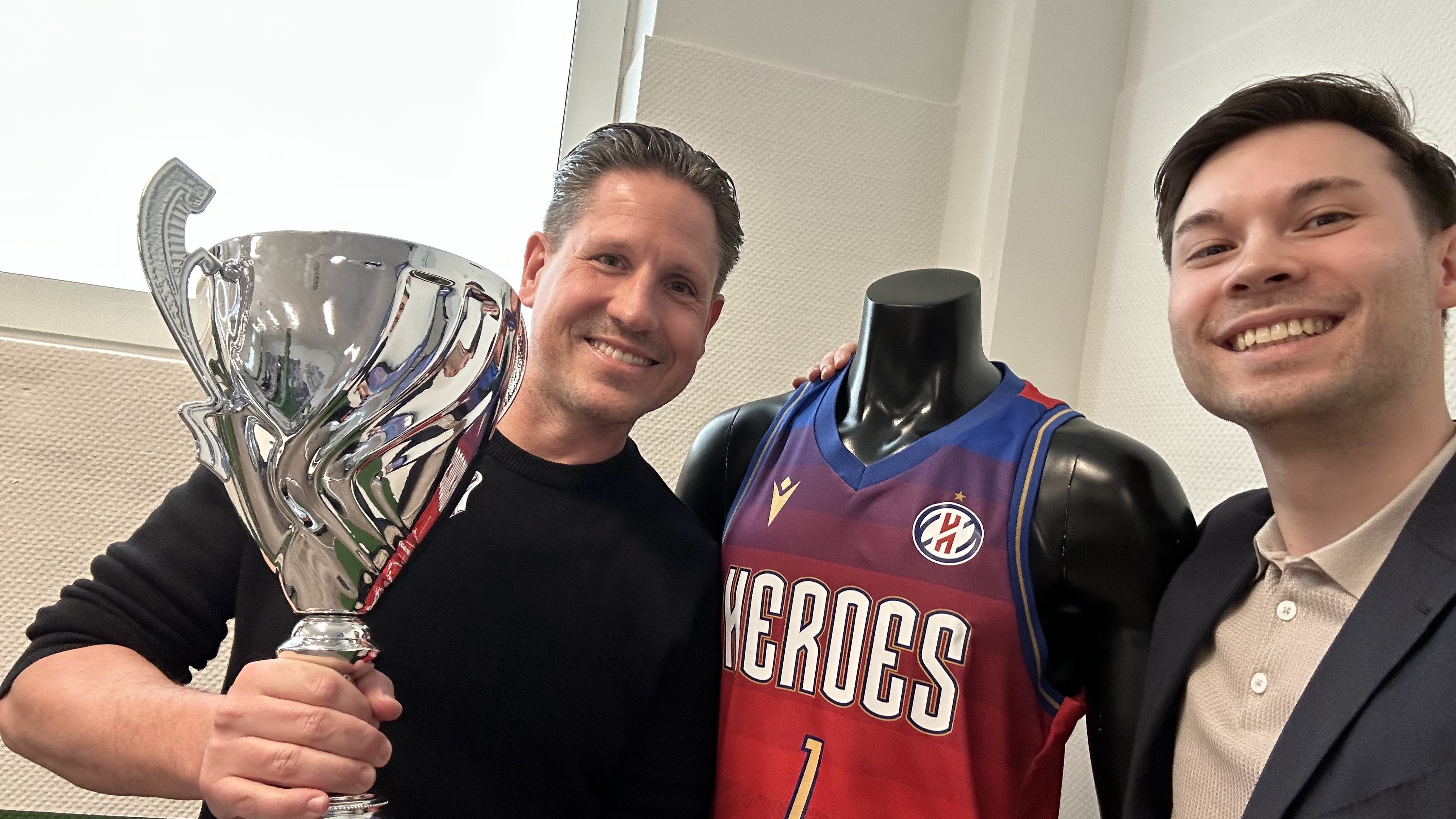Heroes Den Bosch en Libertech - Nederlandse Basketbal Beker
